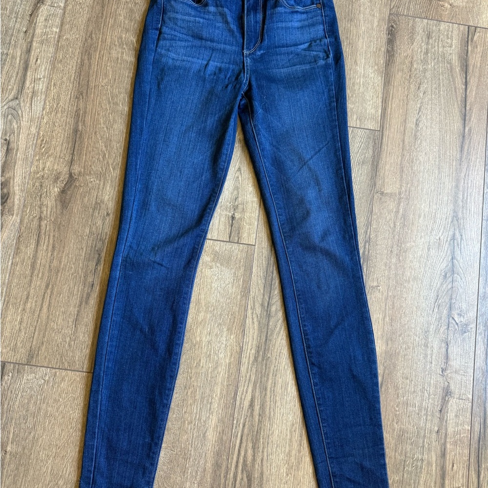 PAIGE Blue Skinny Jeans with Modern Stretch